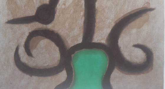 Joan Miró: Seated Woman, Signed Lithograph – Lithographs & prints, Paper (photo 3 of 5)