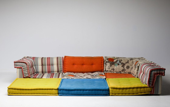 Image 1 of MAH JONG DIX PIÈCES PAYSAGE VIVANT PAR KENZO TAKADA POUR ROCHE BOBOIS FRANCE