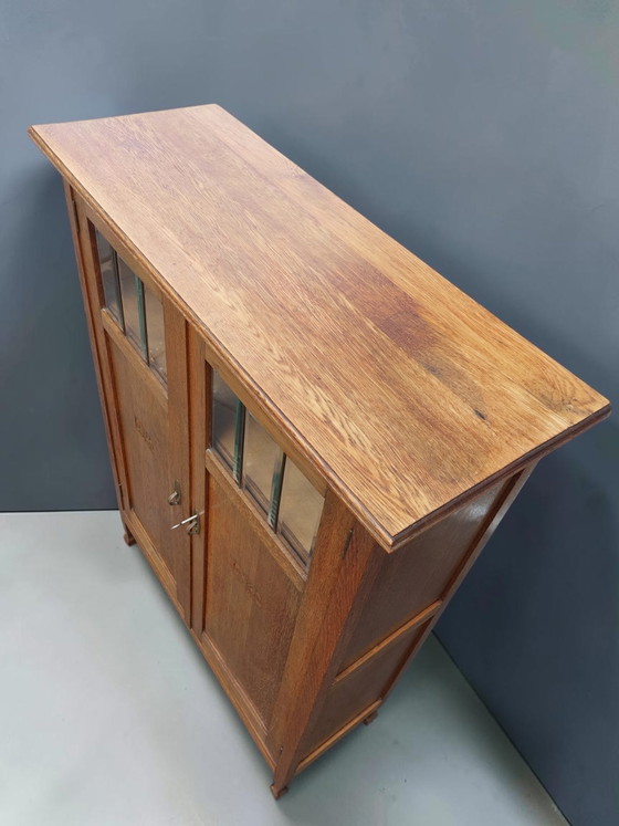 Image 1 of Antiker Art-Deco-Schrank mit Bücherregal