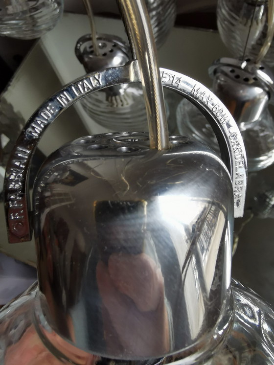 Image 1 of Lampada a sospensione a cascata vintage Fabbian Illuminazione 