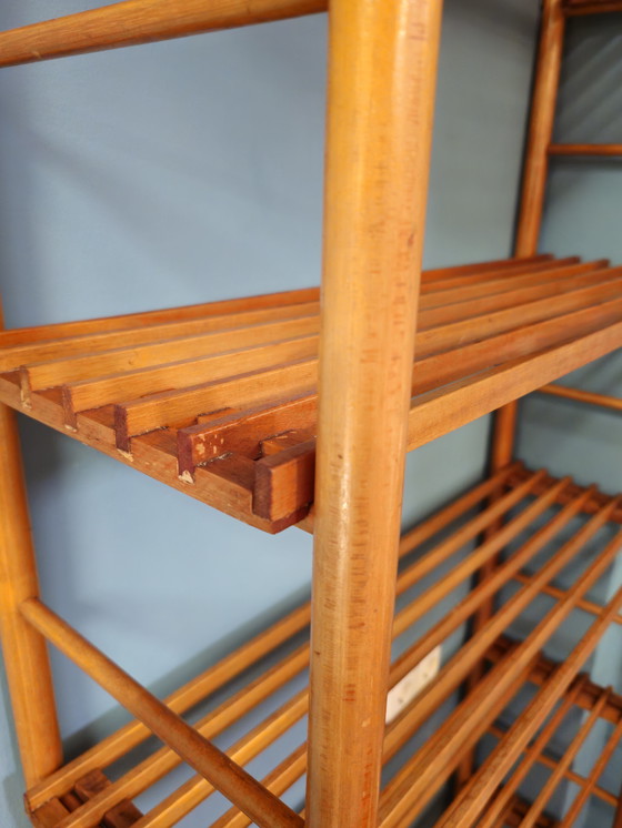 Image 1 of Libreria vintage Lutjens Stokkenkast Pensile da parete