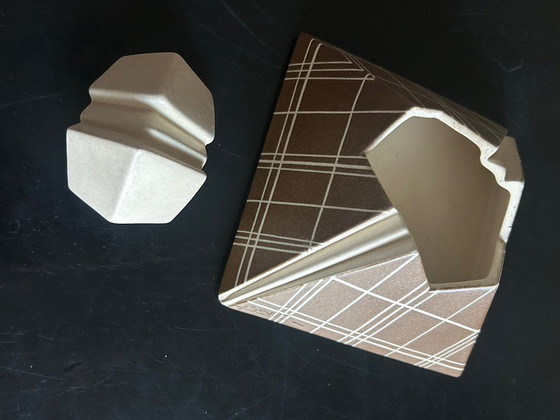 Image 1 of Scatola in ceramica di Memphis firmata Boyé