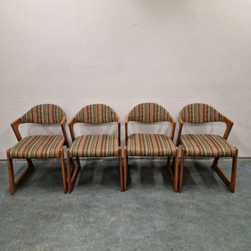 Casala Set Of 4 Vintage Dining Chairs