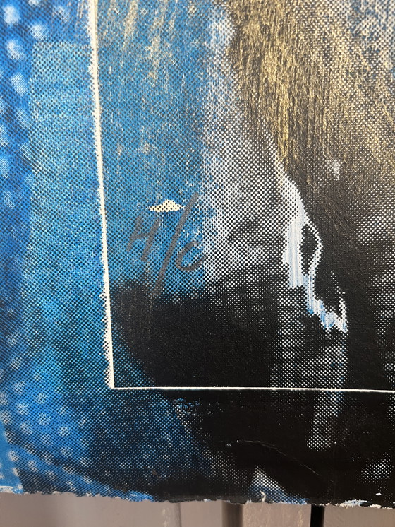 Image 1 of Zeefdruk (75/108cm) Moansburg “Geisha hc” 