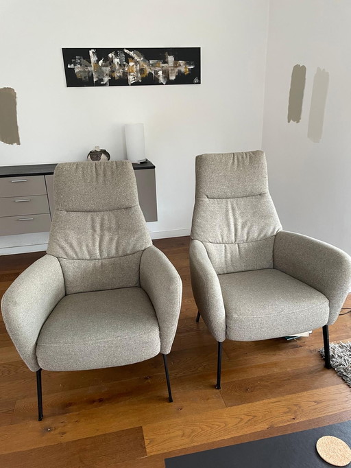 2x Prominent Fauteuils