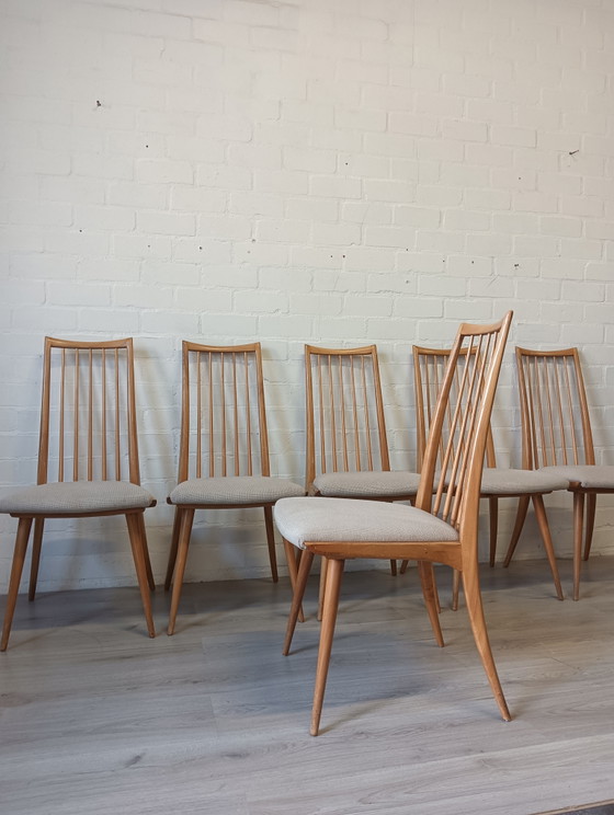 Image 1 of 6 chaises design vintage