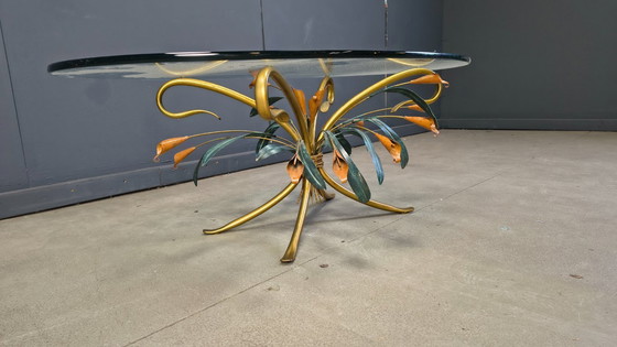 Image 1 of Florentine coffee table in the manner of Hans Kögl, 1970s