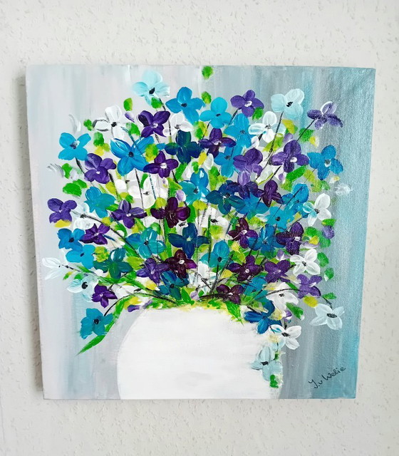 Image 1 of Fiori in vaso pittura (2)