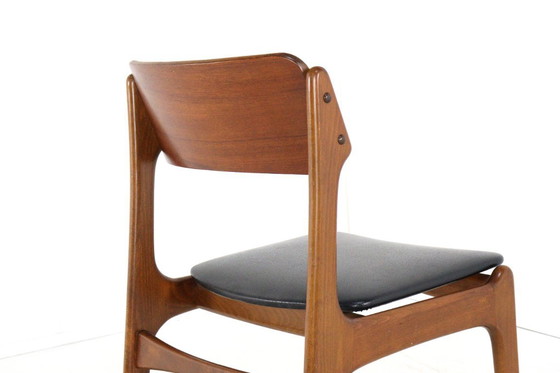 Image 1 of Set van 4 stoelen in de stijl van Erik Buch model 49 vintage