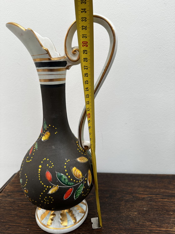 Image 1 of Vintage Soliflore Vase/Aiguillere - Hubert Becquet Quaregnon