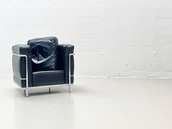 Image 1 of Poltrona LC2 di Le Corbusier per Cassina, 1974