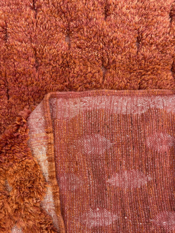 Image 1 of Moroccan Orange Modern New Wool Rug