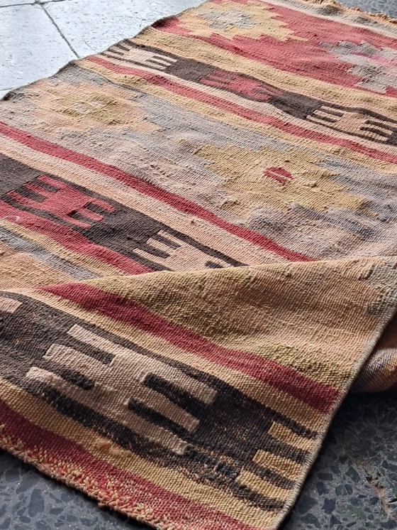 Image 1 of Kilim turco tessuto a mano 117x78 cm