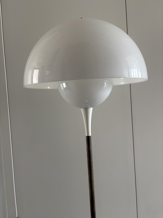 Image 1 of Lampada da terra danese degli anni '70 di Bent Karlby