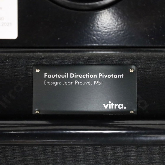 Image 1 of Fauteuil Direction Pivotant Office Chair by Jean Prouvé for Vitra, 1951