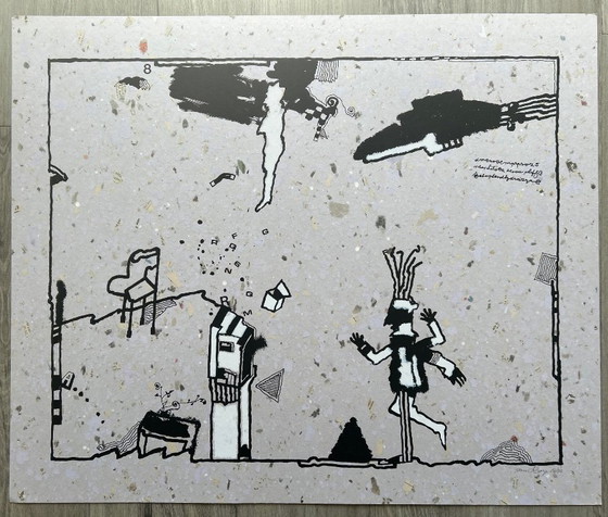 Image 1 of Screen print Huibert van Dorp
