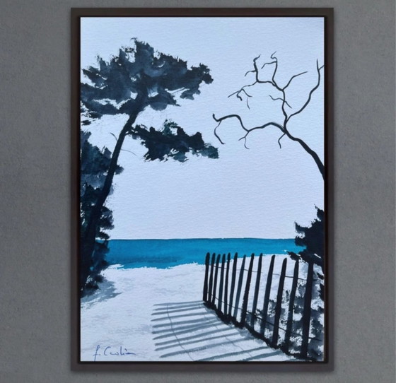 Image 1 of Artist's sketch 21x15cm