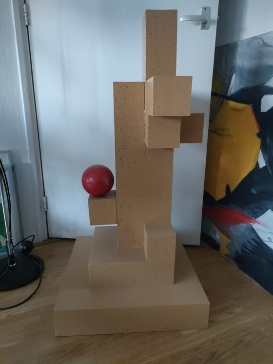 Image 1 of Sculpture cubiste Paul Ibou