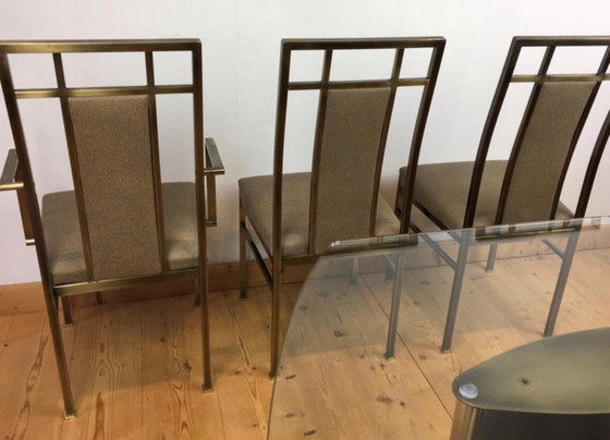 Image 1 of Table Belgo Chrom Design Vintage + 6 chaises assorties