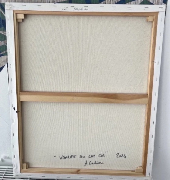 Image 1 of Acryl auf Leinwand. 65 x 50 cm.