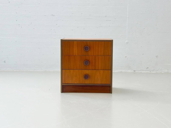 Image 1 of Set di 2 comodini in teak, stile metà secolo, anni '60.