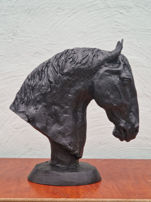 - Statue de cheval Lipizzan Tête