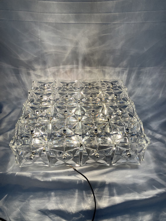 Image 1 of Lampada da soffitto vintage in cristallo Kinkeldey Leuchten esclusiva!