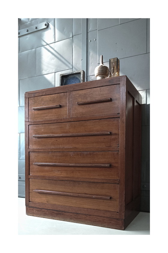 Image 1 of Kommode aus den 1930er Jahren, Stilrichtung „Neue Sachlichkeit“