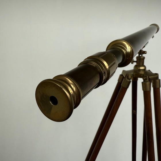 Image 1 of Telescopio in ottone vintage