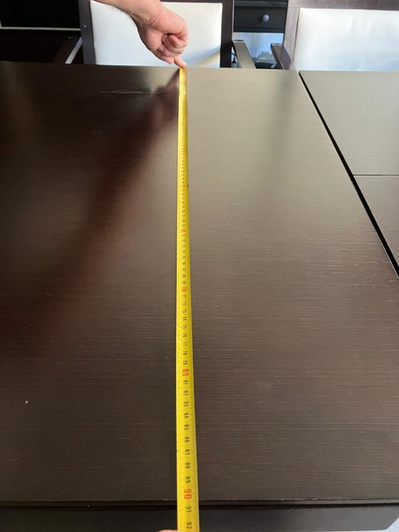 Image 1 of Paco Capdell Mesa Comedor+ 8 Sillas Madera Maciza