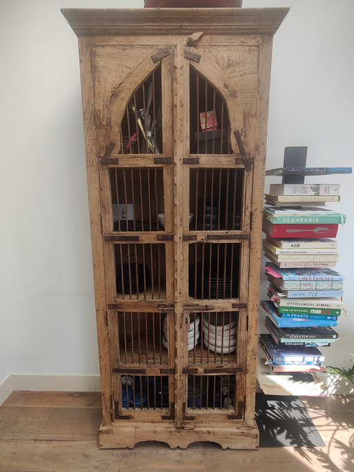 Antique Indian china cabinet