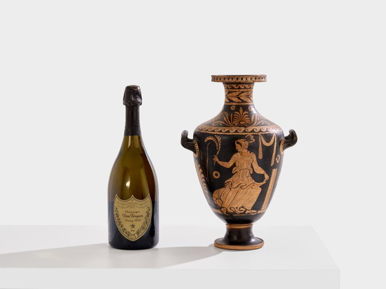 Terrakotta-Hydria, bemalt von Primato, Süditalien, ca. 330 v. Chr., Vasen, Keramik, Schwarz, Classicisme (Foto 13 von 13)
