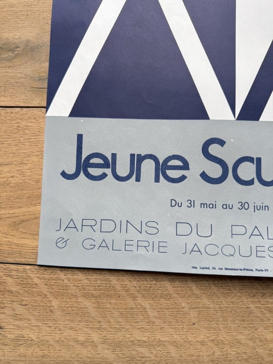 Image 1 of affiche expo sculpture ceramique 1968 Maeght Vallauris Drouot