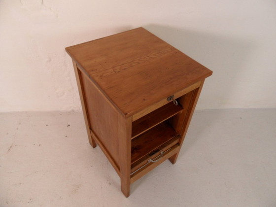 Image 1 of Vintage roller shutter cabinet