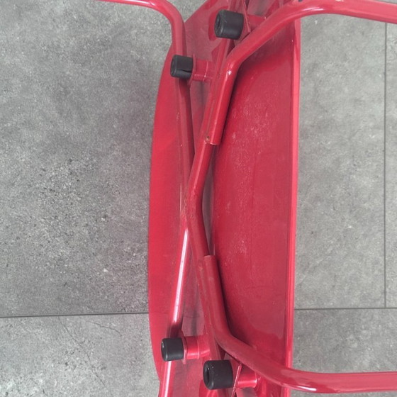 Image 1 of 2 chaises rouges FSK Revolt, Friso Kramer, Ahrend 1997