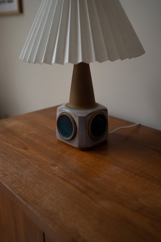 Image 1 of Danish ceramic table lamp