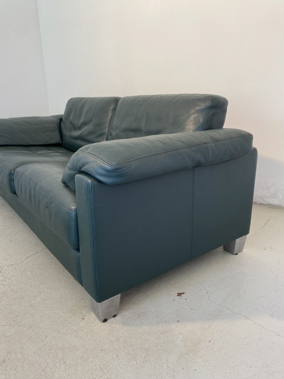 Image 1 of Sofá de piel de 2,5 plazas DS 17 Desede Green