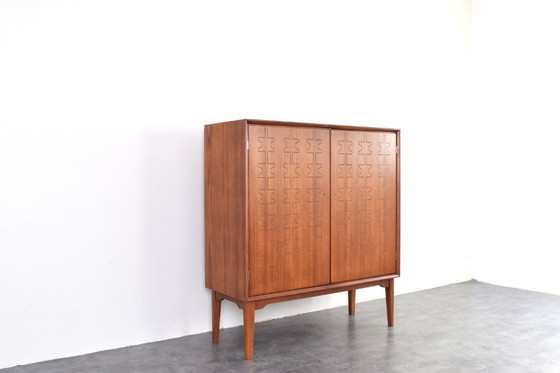 Image 1 of Mid-Century Teak Highboard by Rastad & Relling for Eidsfjord Møbelfabrikk, 1950s.6