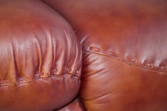 Image 1 of Ein Paar Sapporo-Ledersessel aus den 1970er Jahren, Verlag Mobil Girgi