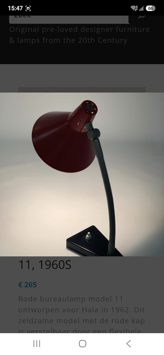 Image 1 of Lampe de bureau Hala Zeist