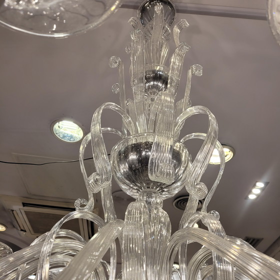 Image 1 of Lámpara De Techo /Chandelier Barovier & Toso, Cristal Soplado, 60’S – Italia