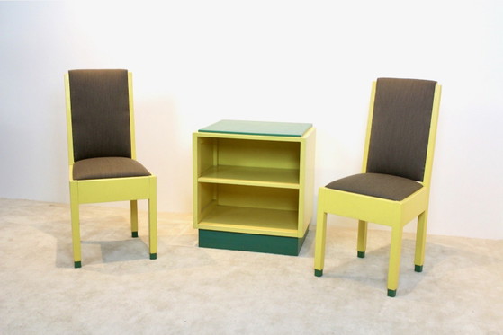 Dutch Modernism Chairs and Cabinet by Jan den Drijver for ‘De Stijl’, Storage cabinet (photo 4 of 10)