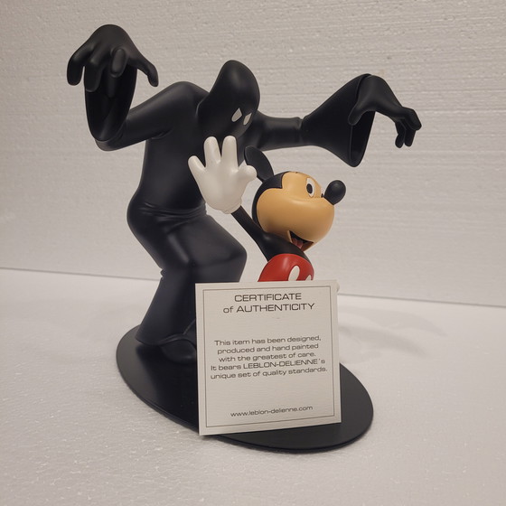 Image 1 of Mickey Mouse y el Fantasma de la Tinta Edición Limitada Leblon Delienne, Resina, 2010 - Francia