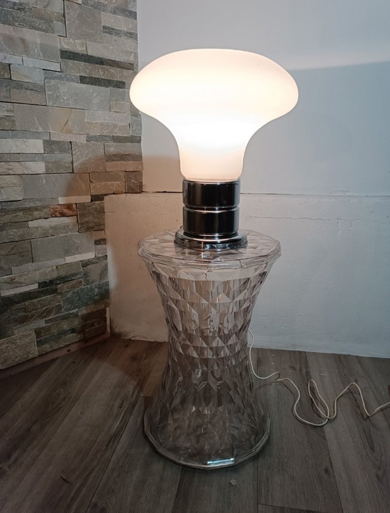 Image 1 of Lampada a fungo, design a globo di Murano, anni '70