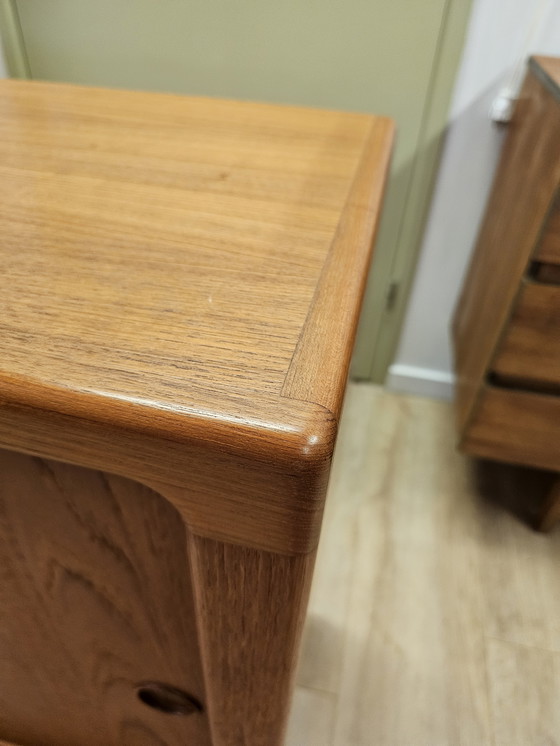 Image 1 of Silkeborg Deense Schuifdeurkast Kast Kastje Vintage 