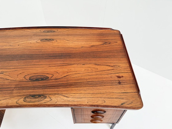 Image 1 of Svend Aage Madsen Dänischer Schreibtisch aus Palisanderholz - 1960er Jahre