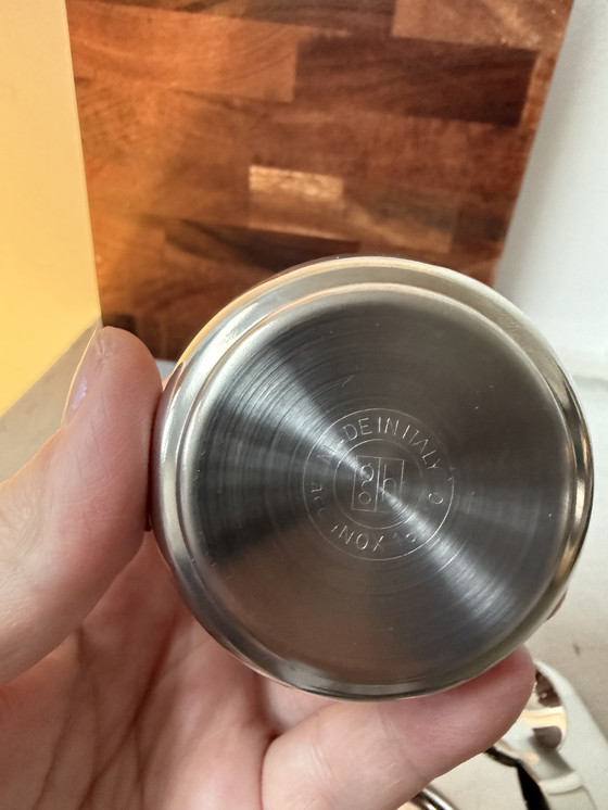 Image 1 of Guido Bergna Thermal Espresso Set – Stainless Steel 18/10 – Italy – With Box