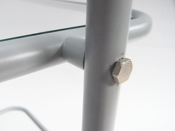 Image 1 of Ever Ready, barwagen, serveerwagen, Lambert, blauwgrijs, glas