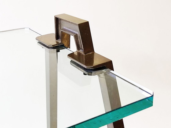 Mesa auxiliar modelo T21 de Peter Ghyczy – Mesas auxiliares, Brass, Metal (photo 17 of 17)