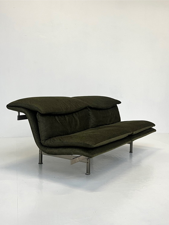Vintage wave sofa – Giovanni Offredi for Saporiti Italia (1970) – Couches (photo 9 of 10)